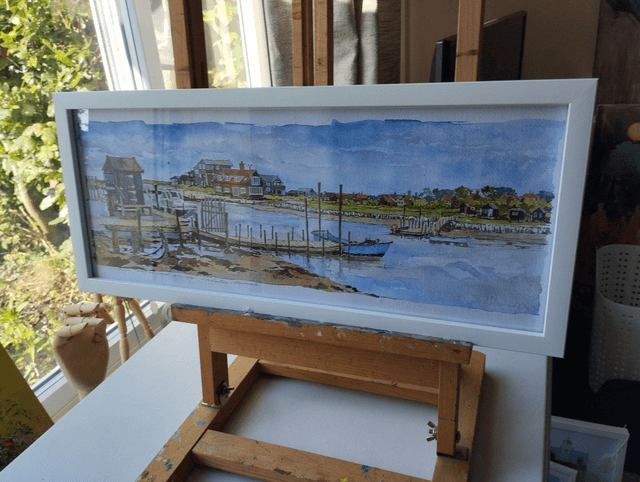 Foot ferry. Southwold - Walberswick Habor. Limited edition print