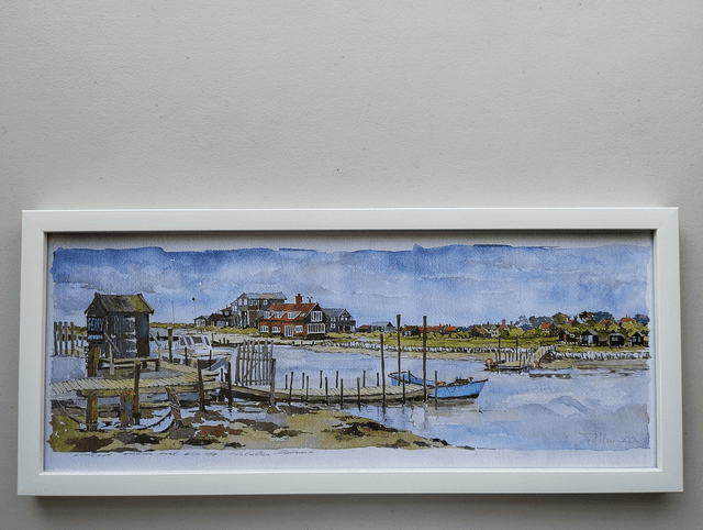 Foot ferry. Southwold - Walberswick Habor. Limited edition print